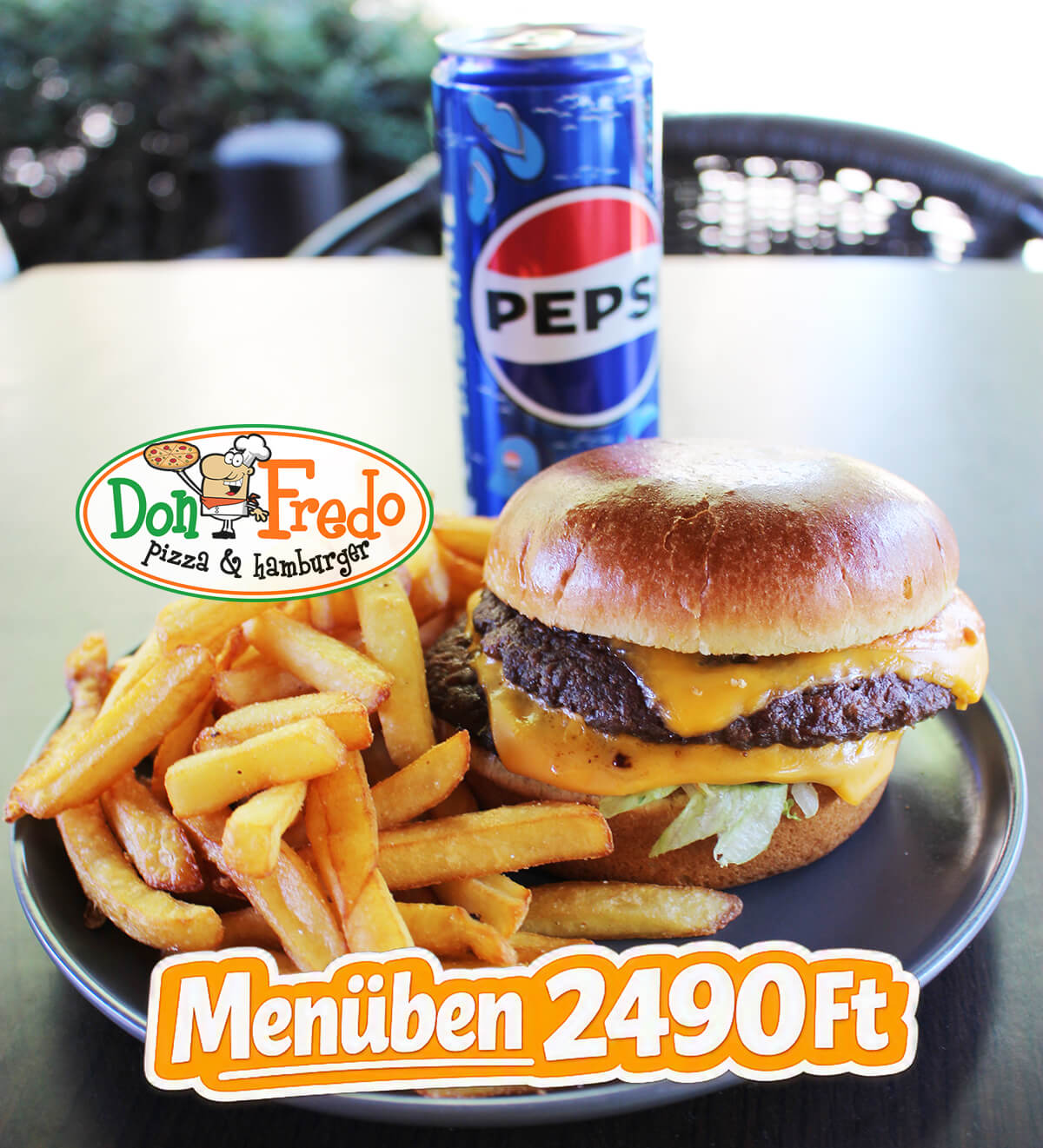 Menu Don Fredo Smash Burger